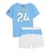 Maillot de foot Manchester City Josko Gvardiol #24 Domicile vêtements enfant 2025-26 Manches Courtes (+ pantalon court)